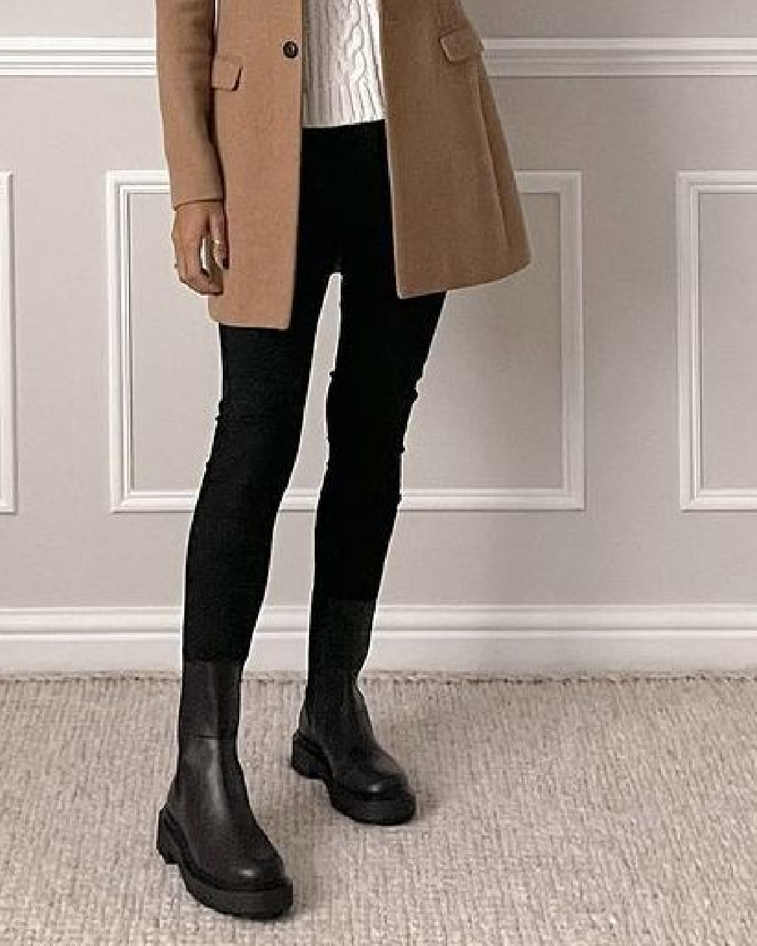 Botas Chelsea de cuero