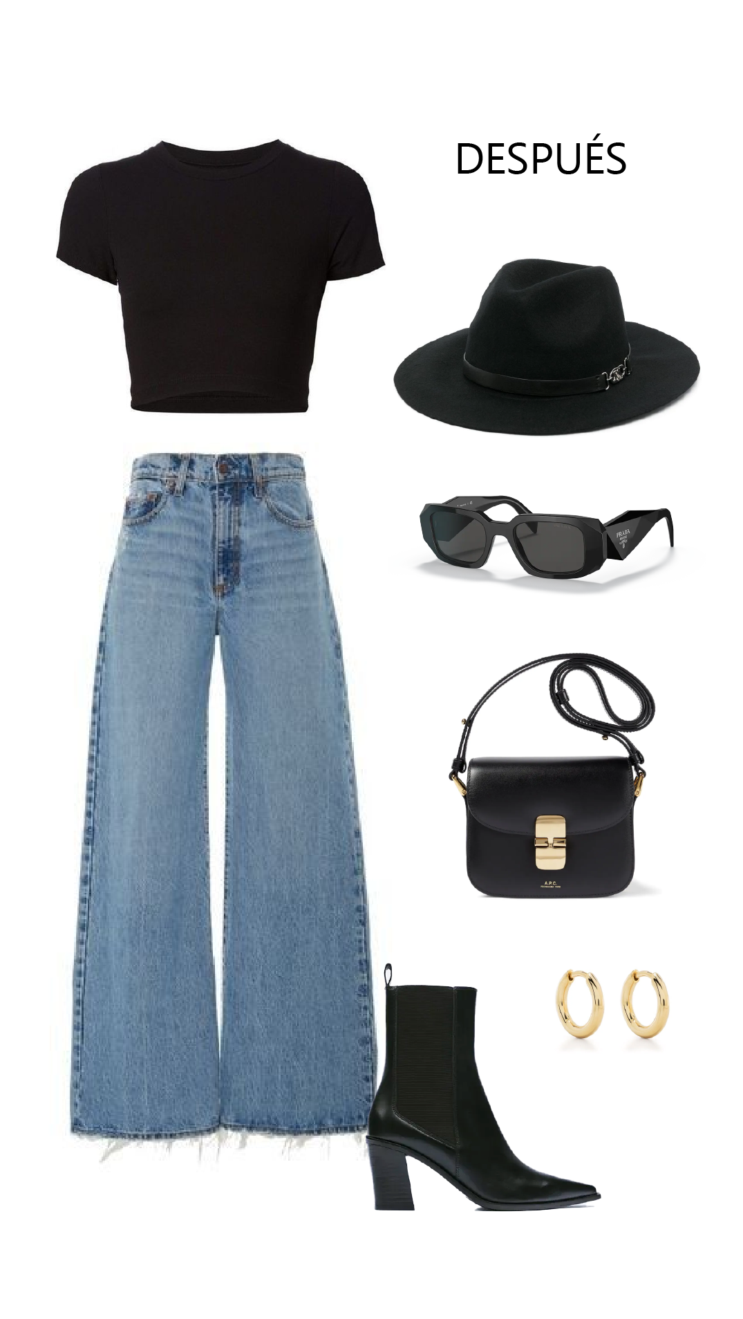 Outfit con accesorios - look diario